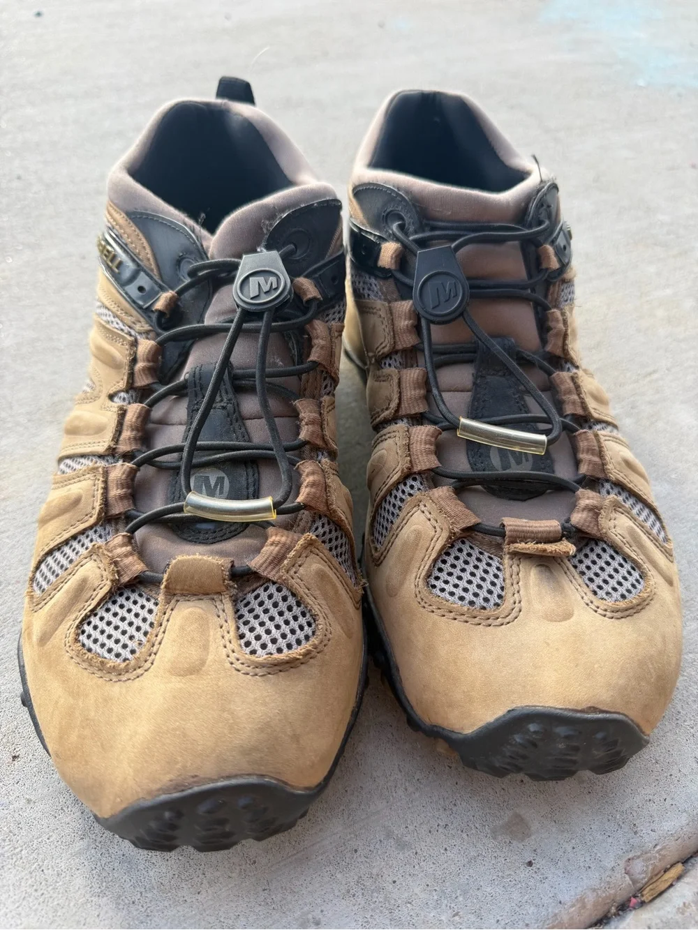 Merrell Kangaroo Men’s Hiking Shoes Brown/Black/Gray US 9.5 Medium J21523